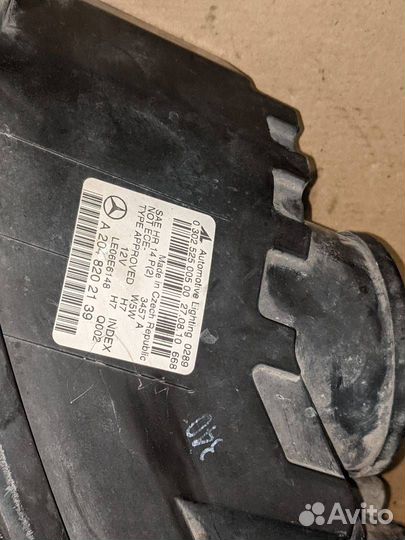 Фара левая, Mercedes-Benz C-Класс 2011