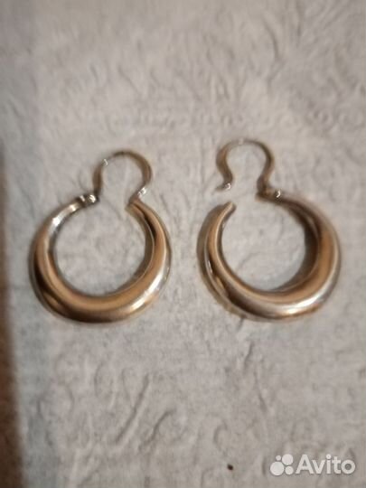 Серебряные серьги