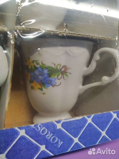 Кофейный сервиз Коростенський фарфор