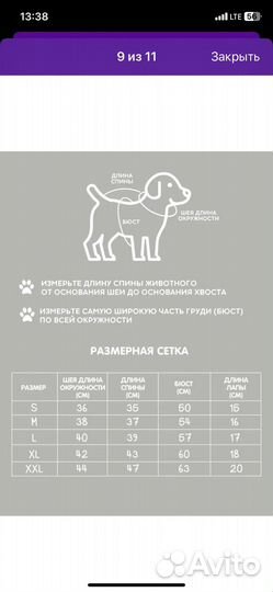 Дождевик для собак