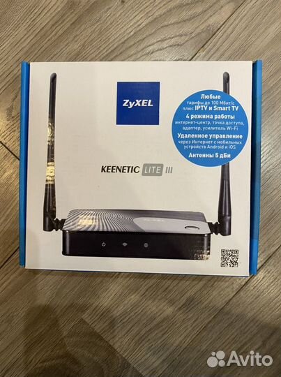 Роутер zyxel keenetic lite 3