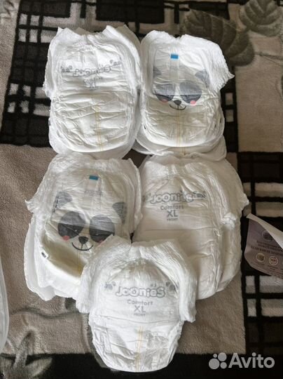 Подгузники трусики joonies xl