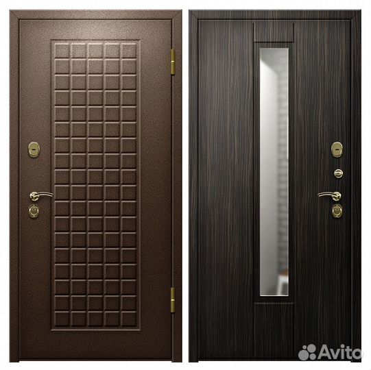 Двери входные металлические