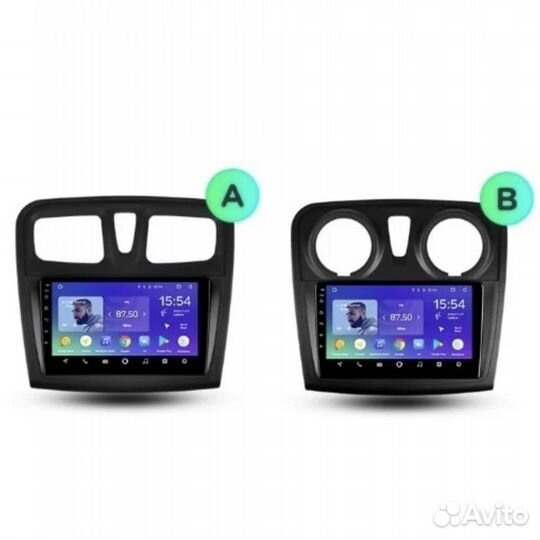 Магнитола Renault Sandero 2014-2019 разные модели
