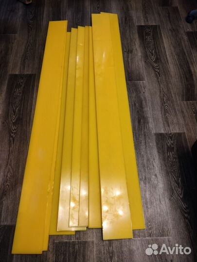 Скребок вальца катка полиуретановый 2150*150*10