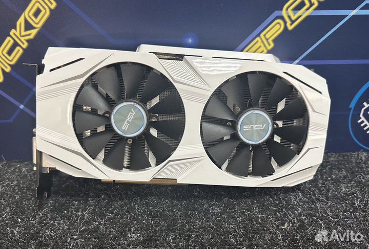 Видеокарта asus GeForce GTX 1070 dual 8GB gddr5