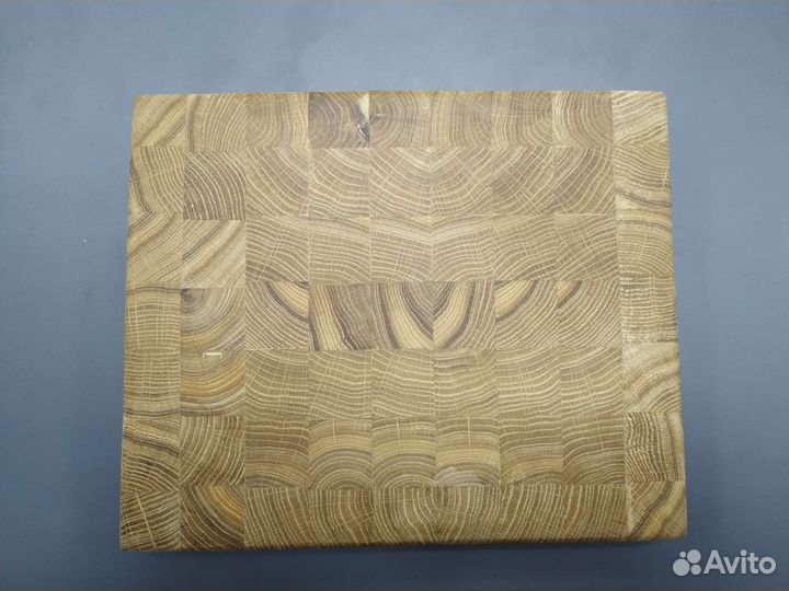 Торцевая разделочная доска дуб