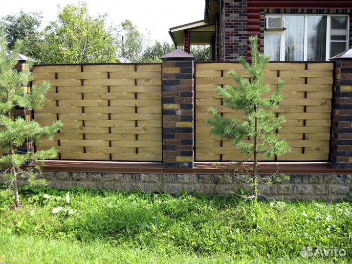 Забор Rotang металлический