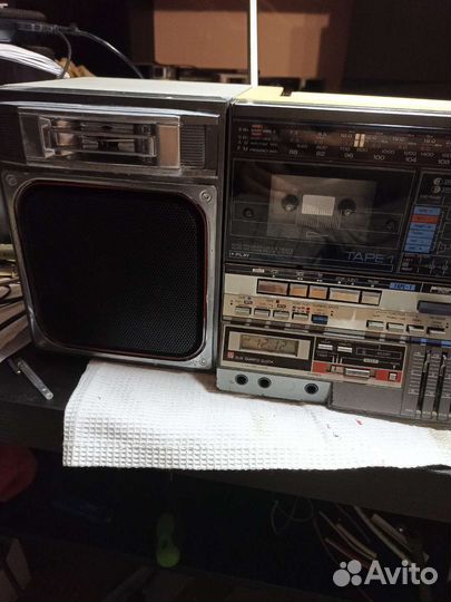 Кассетный магнитофон sharp gf 800