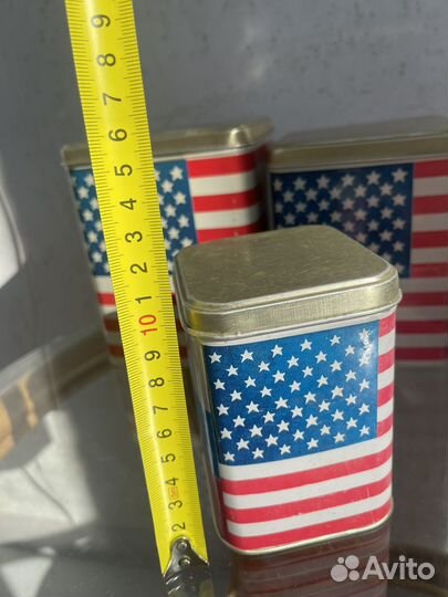 Жестяные банки СССР для сыпучих США