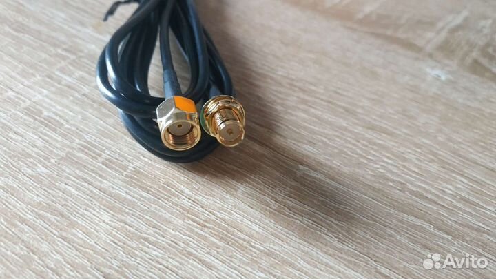 Кабель удлинитель RP-SMA 1 метр для WI-FI