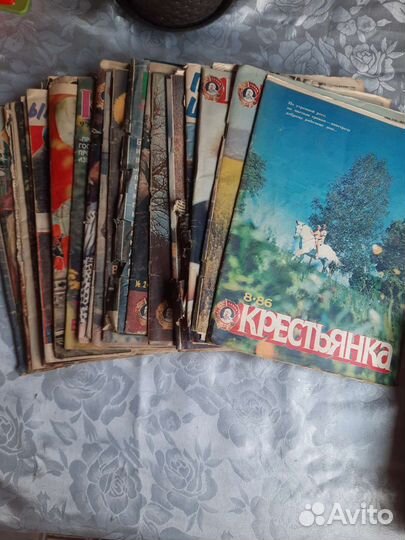 Журналы Крестьянка 1986г