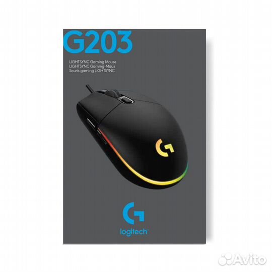 Игровая мышь Logitech G102 LightSync (новая)