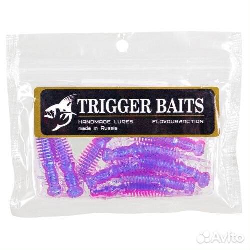 Силиконовая приманка Trigger Baits Larva 50мм