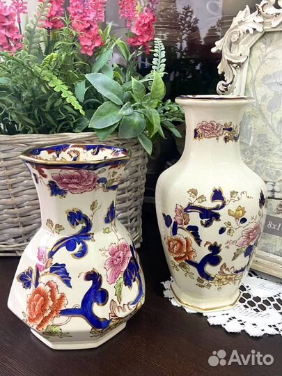 Шикарные вазы Mason’s, серия Mandalay