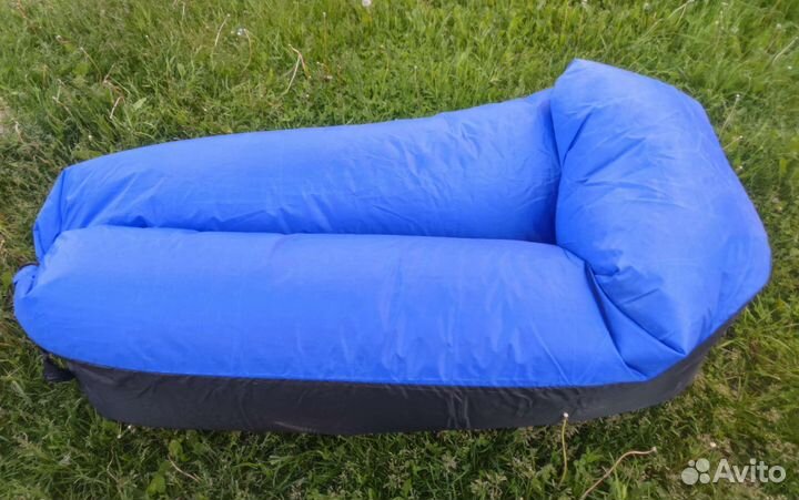 Надувной диван матрас ламзак биван VIP с подушкой