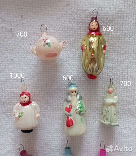 Елочные игрушки СССР