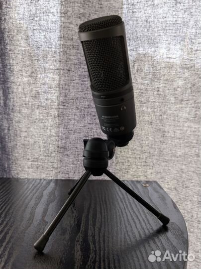 Микрофон Audio Technica AT2020USB+