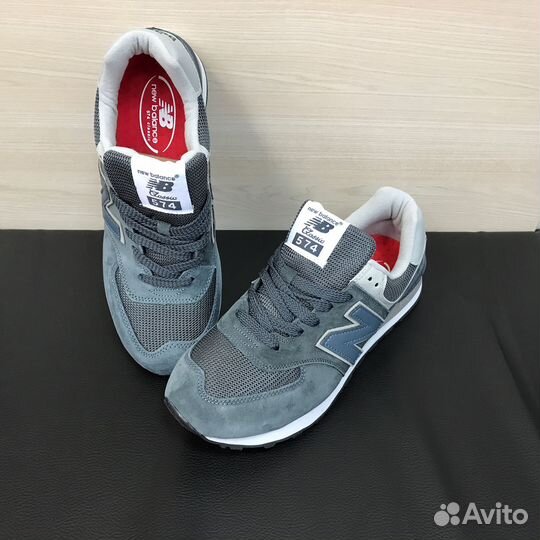 Кроссовки New Balance 574 мужские серые