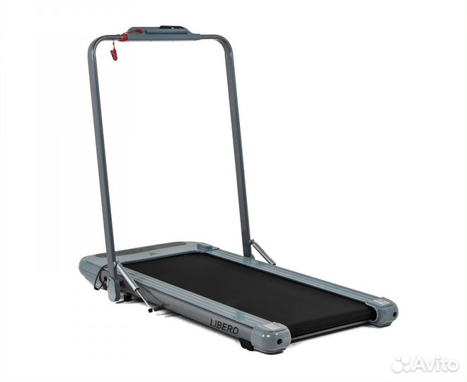 Беговая дорожка DFC Libero Slim, серебристая T100G