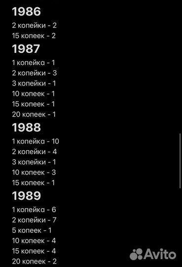 Монеты СССР - Россия 1961-2014 гг
