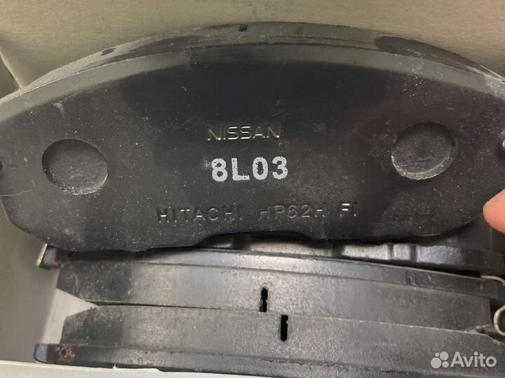 Тормозные колодки Nissan передние Жук Сентра/Тиида