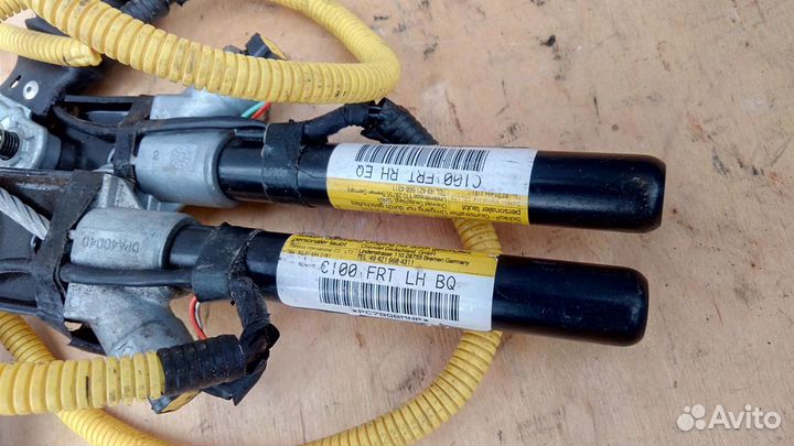 Преднатяжитель ремня безопасности на Опель Антара