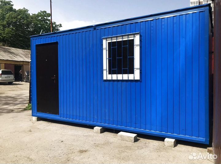 Пост охраны 2,4х2,4 метра (кпп-04) новые