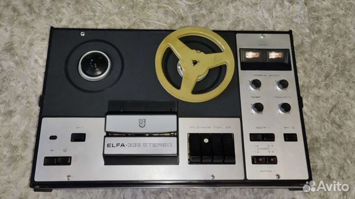 Магнитофон эльфа 332 стерео