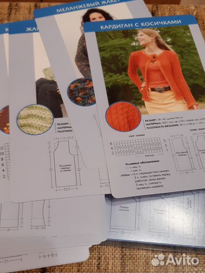 Карточки по вязанию