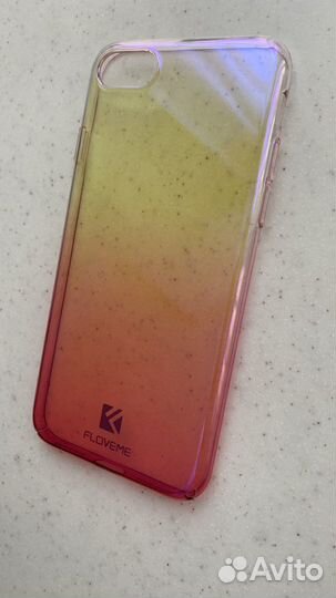 Чехол на iPhone 7 двухцветный (новый)