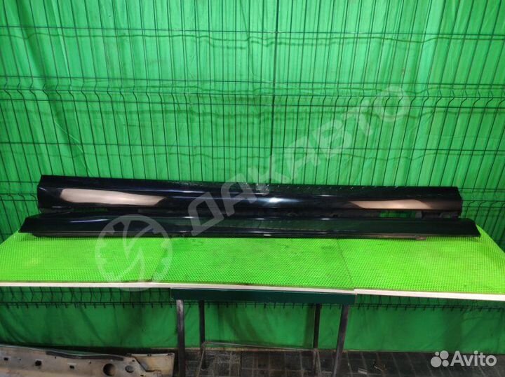 Накладки порогов комплект Mercedes-Benz C W204