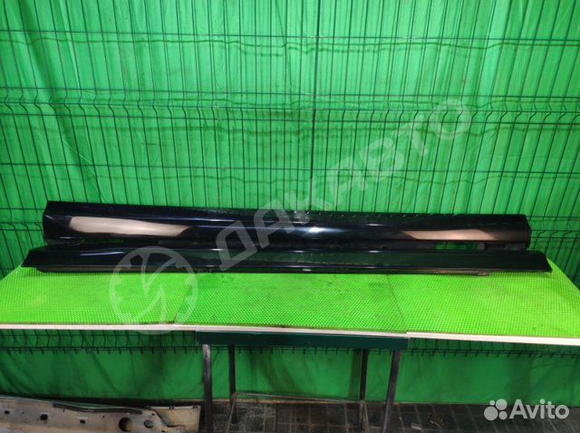 Накладки порогов комплект Mercedes-Benz C W204