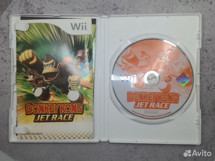 Donkey Kong Jet Race (Wii, Уцен)