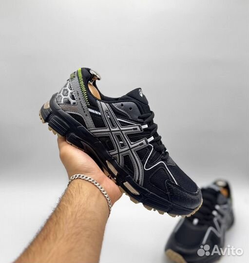 Мужские черные кроссовки Asics весенние 41-46р