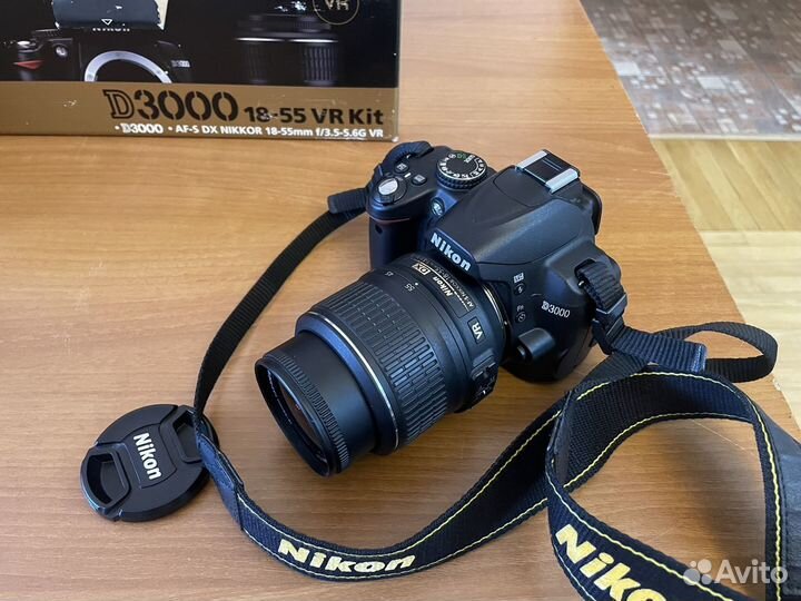 Зеркальный фотоаппарат nikon d3000