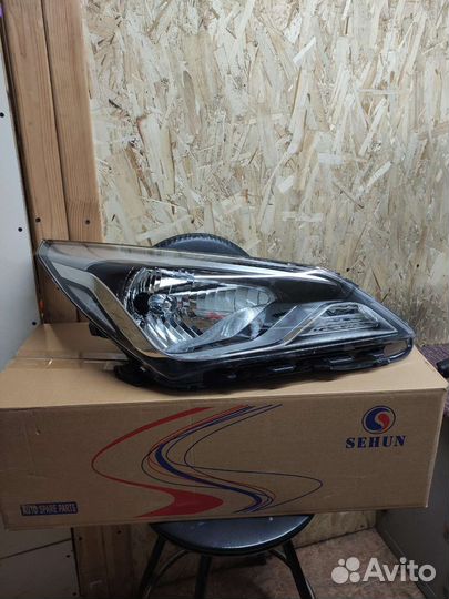 Фара на hyundai solaris 1 рестайлинг