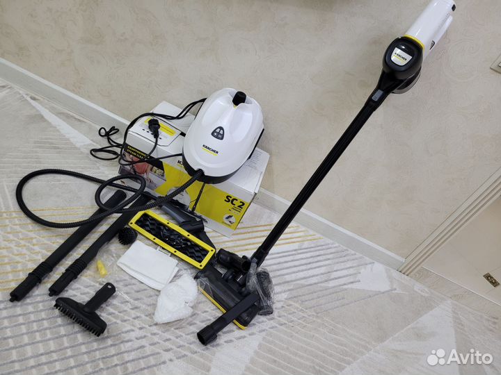 Пылесос karcher и пароочиститель karcher