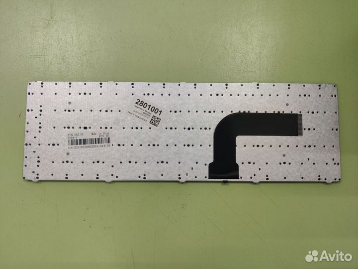 Клавиатура для ноутбука Asus A52, G51, K52 черная