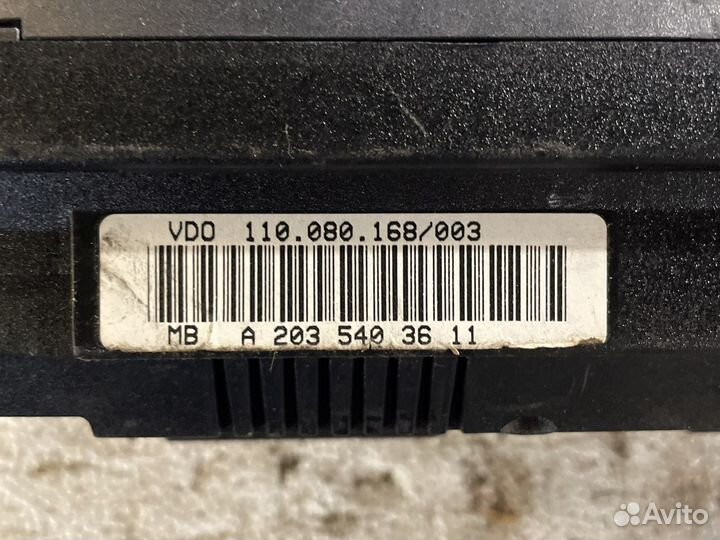 Панель приборов Mercedes w203 2000-2006