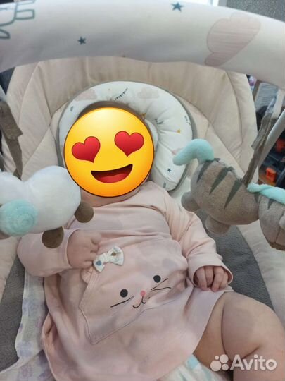 Детские электронные качели #шезлонг #Capella