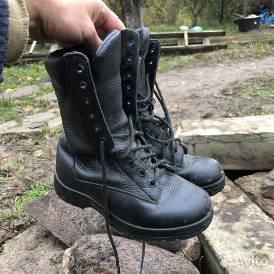 Берцы кожаные 35