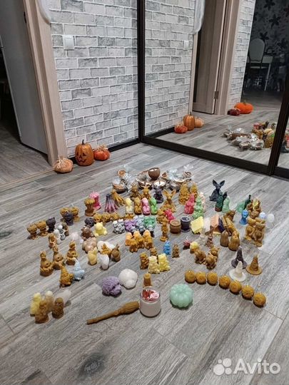 Декоративные аромо восковые свечи