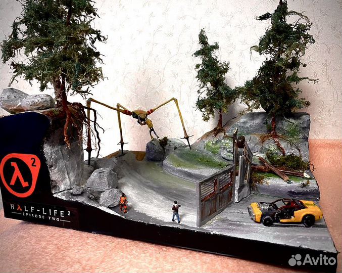 Half Life 2 episod two диорама