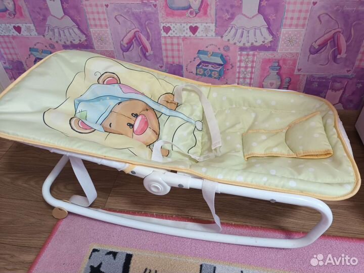 Шезлонг детский