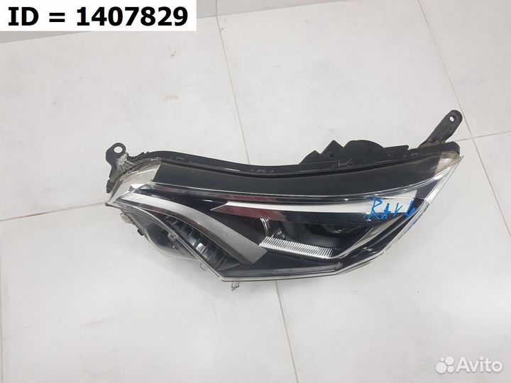 Фара левая Toyota RAV4