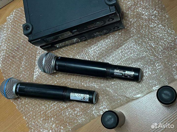 Радиомикрофоны Shure Sm58 и Beta58A (pgx/slx)