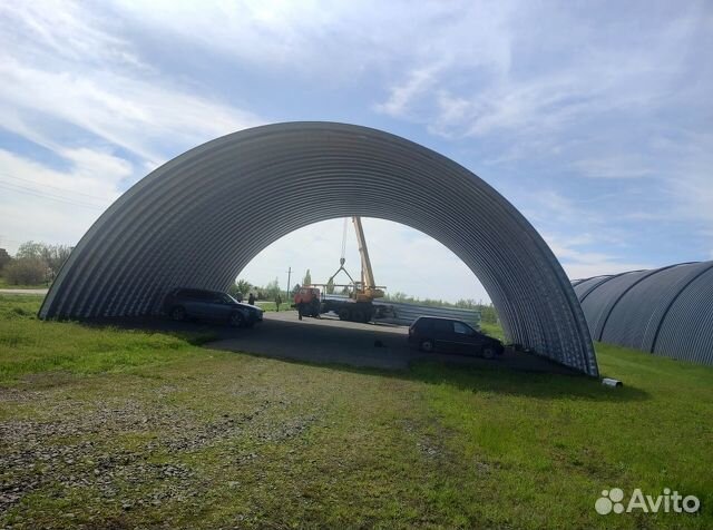 Строим быстровозводимые арочные ангары