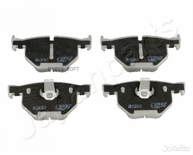 Japanparts PP0111AF Колодки торм. дисковые