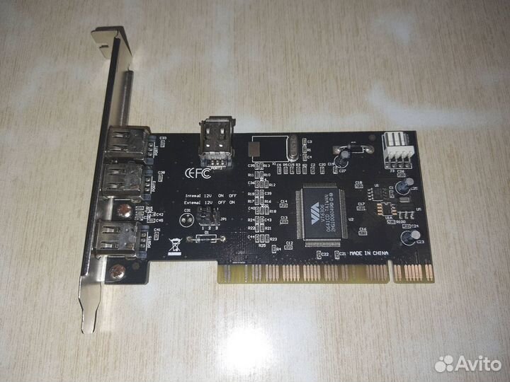 Контроллер 1394 на PCI VIA6306